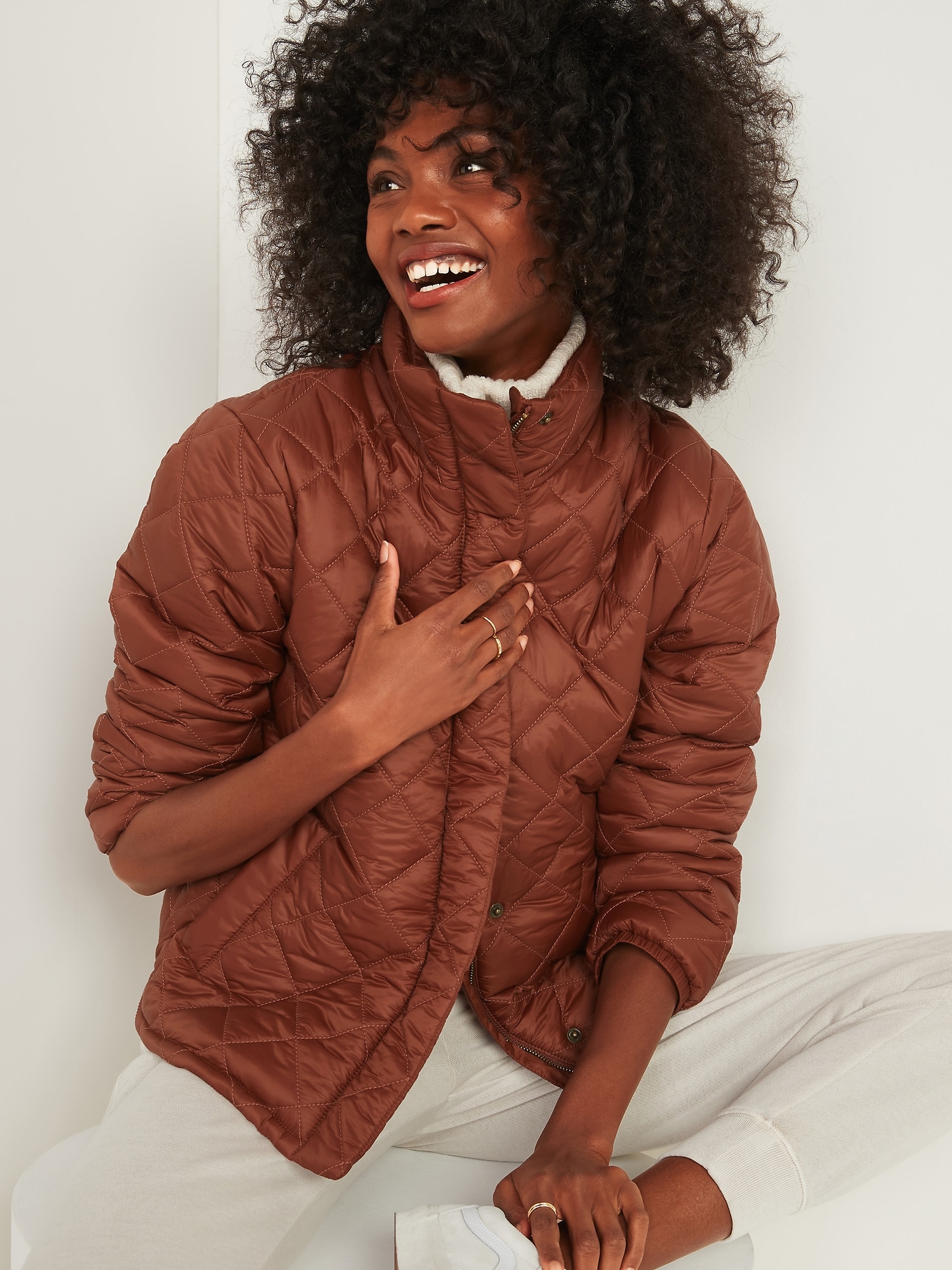 Old navy outlet lightweight puffer jacket