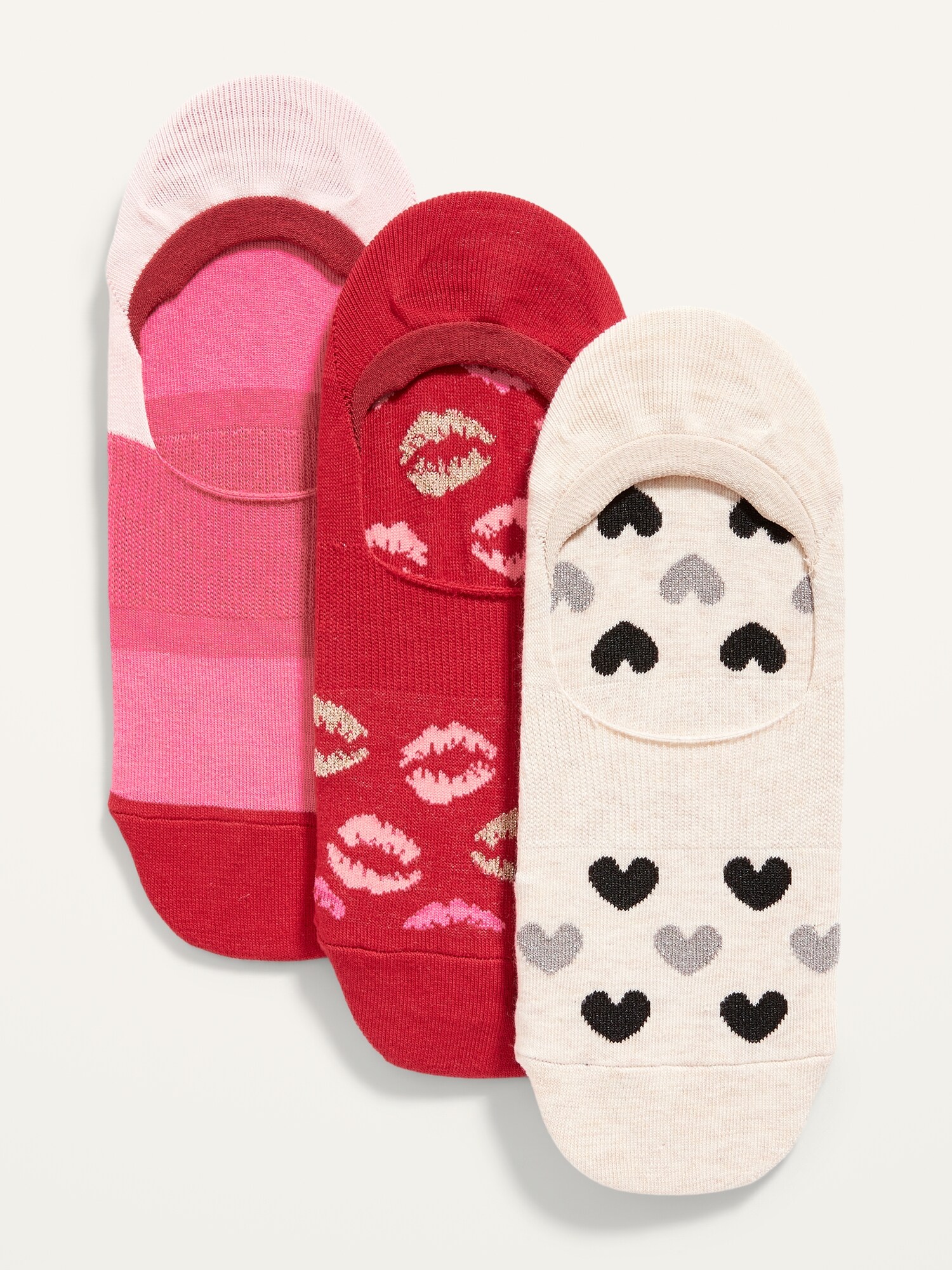 Novelty NoShow Sneaker Socks 3Pack For Women Old Navy