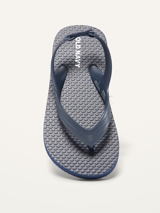 View large product image 2 of 4. Unisex Solid Flip-Flops for Toddler