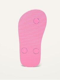 View large product image 4 of 4. Unisex Solid Flip-Flops for Toddler