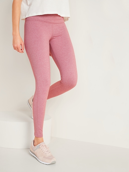 View large product image 1 of 1. High-Waisted CozeCore Leggings For Women