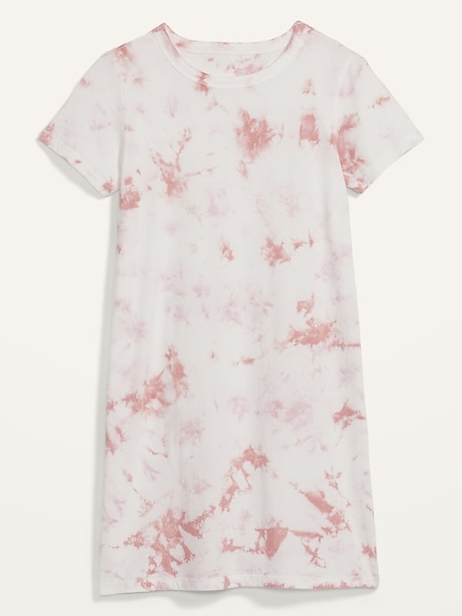 Image number 4 showing, Fitted Tie-Dye T-Shirt Dress
