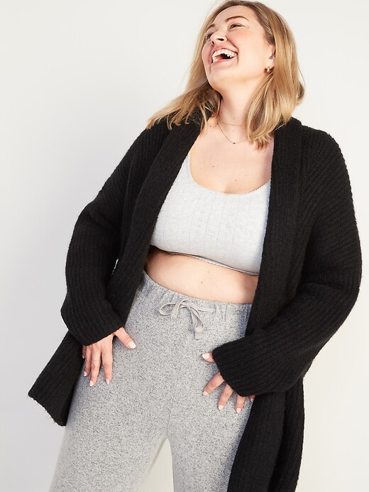 plus size slouchy sweater