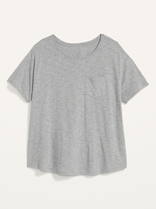 View large product image 2 of 2. Loose Graphic Plus-Size Easy Tee