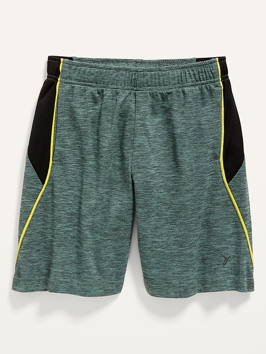 View large product image 1 of 1. Go-Dry Color-Blocked Mesh Shorts for Boys
