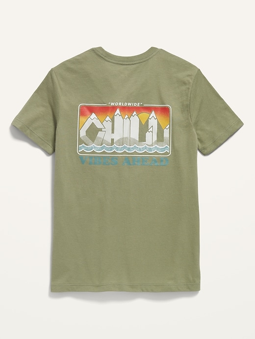 View large product image 2 of 2. Graphic Short-Sleeve T-Shirt For Boys