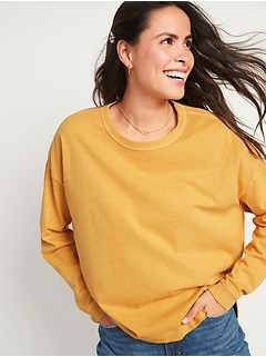 old navy yellow tops