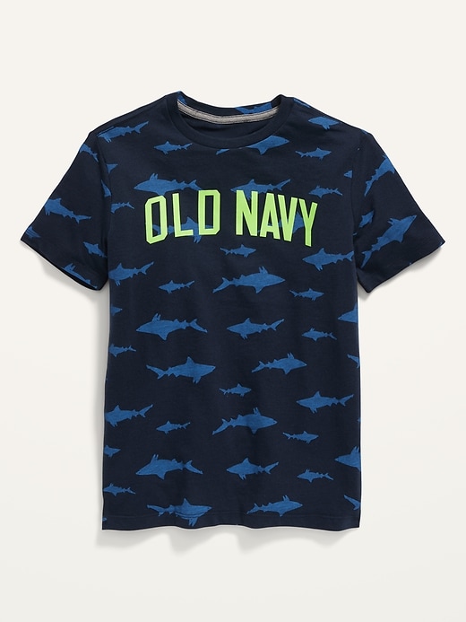 Old Navy Logo-Graphic Short-Sleeve Tee for Boys. 1