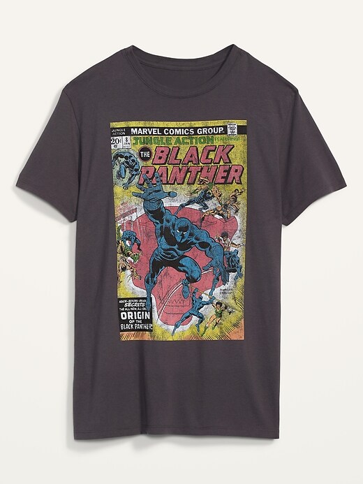 View large product image 1 of 1. Marvel Comics&#153 Black Panther Gender-Neutral Graphic Tee for Adults