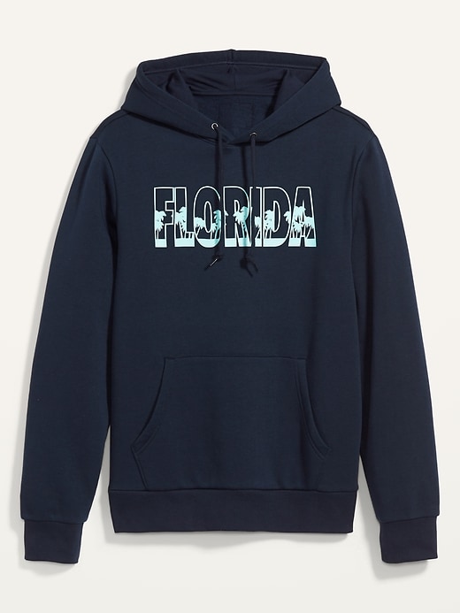 View large product image 2 of 2. Florida Graphic Pullover Hoodie for Men