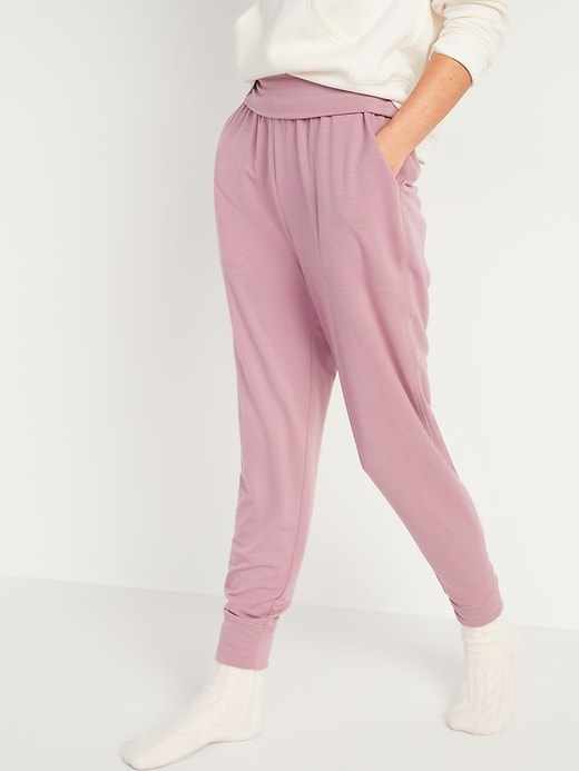 Image number 1 showing, Mid-Rise Live-In Jogger Sweatpants