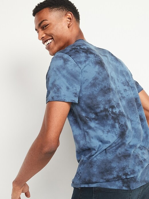 Logo-Graphic Tie-Dyed T-Shirt | Old Navy