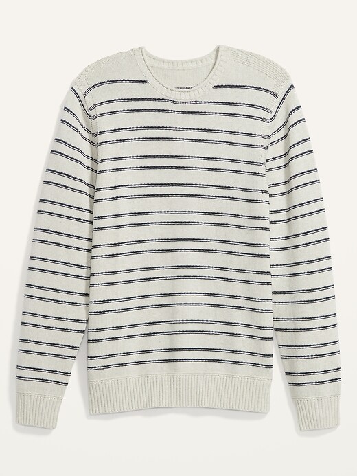 Image number 4 showing, Textured-Stripe Crew-Neck Sweater