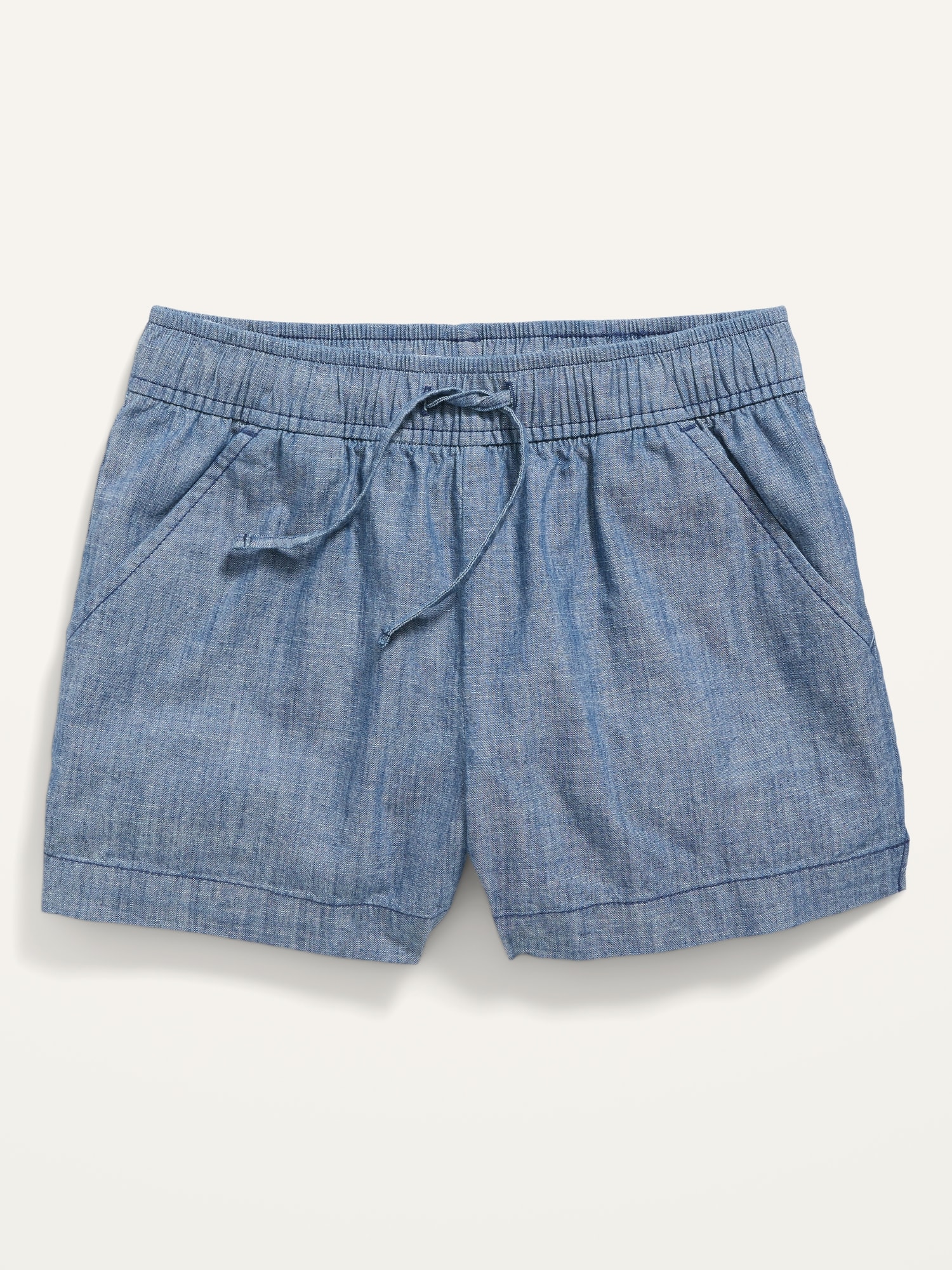 Chambray Pull-On Shorts for Girls | Old Navy