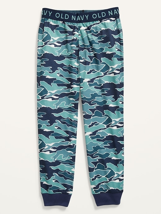 View large product image 1 of 2. Printed Jersey Pajama Joggers For Boys