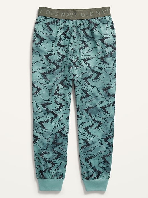Printed Jersey Pajama Joggers For Boys