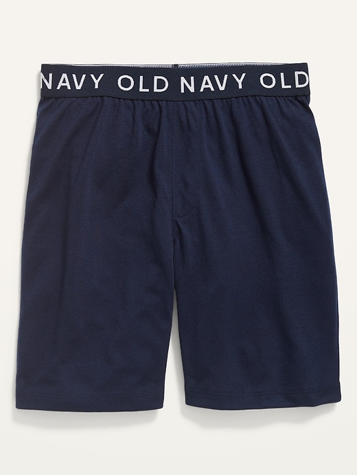 View large product image 1 of 2. Solid Pajama Shorts for Boys