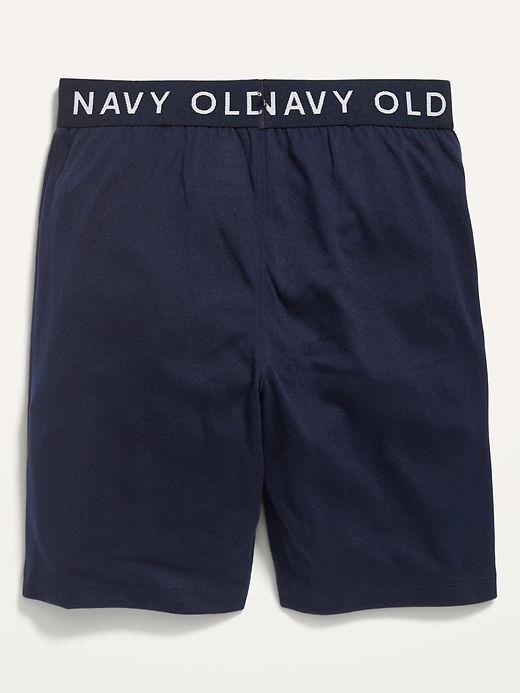 View large product image 2 of 2. Solid Pajama Shorts for Boys