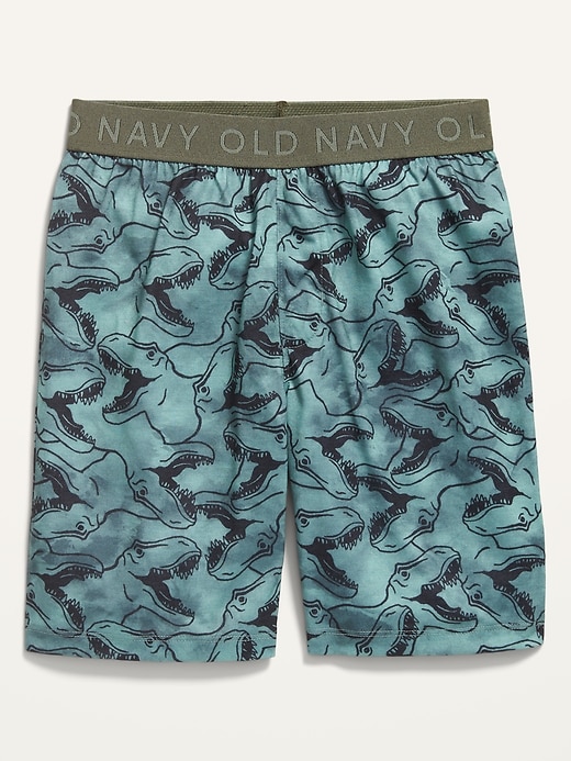 View large product image 1 of 2. Printed Pajama Shorts for Boys
