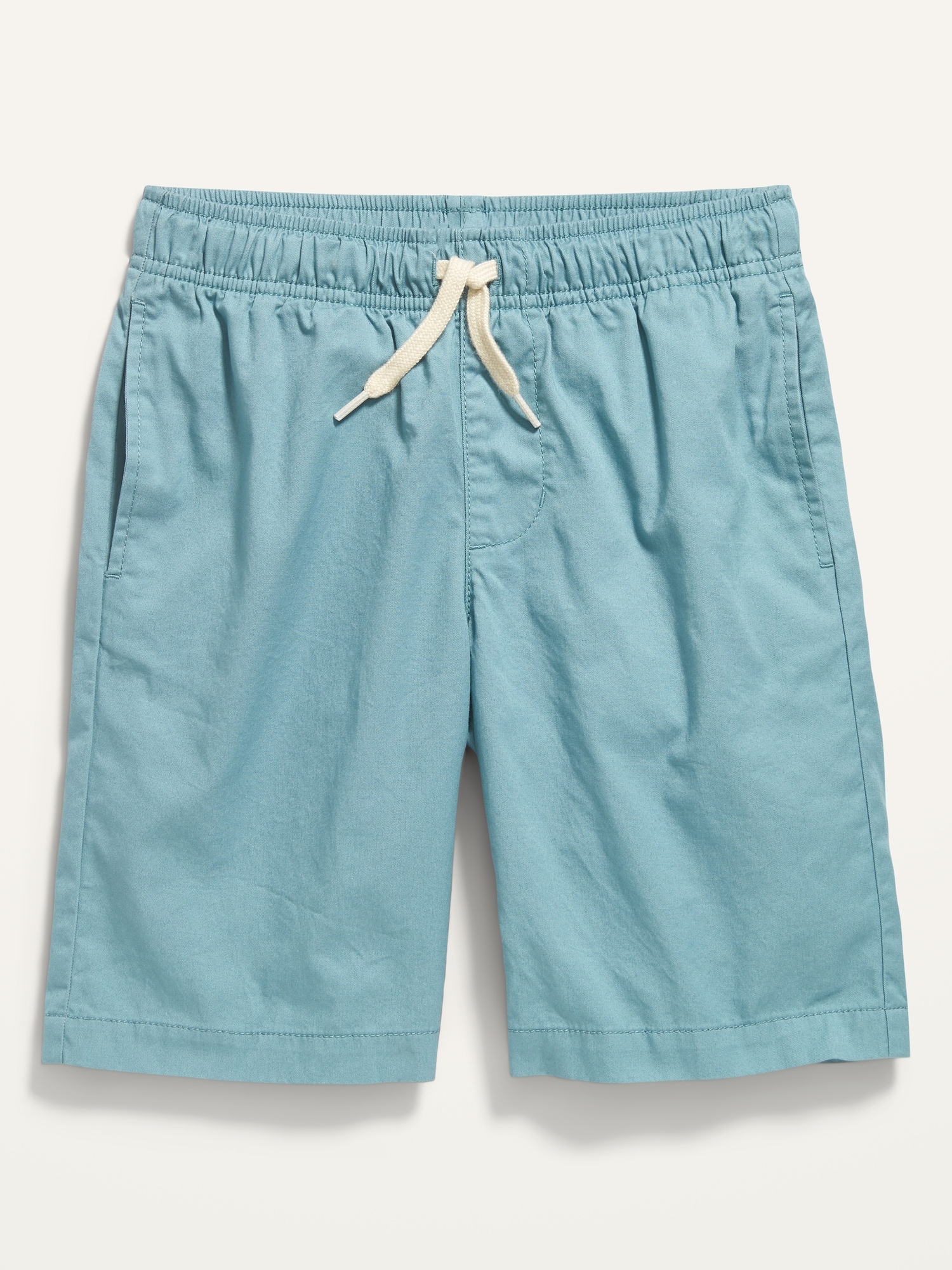 Flat-Front Twill Jogger Shorts for Boys
