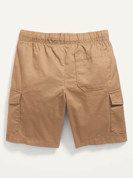 View large product image 2 of 2. Straight Cargo Jogger Shorts for Boys