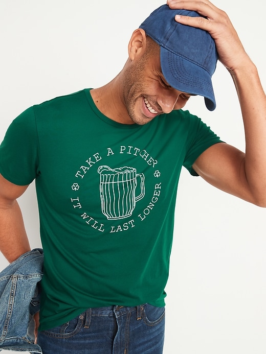 View large product image 1 of 1. St. Patrick's Day Graphic Tee