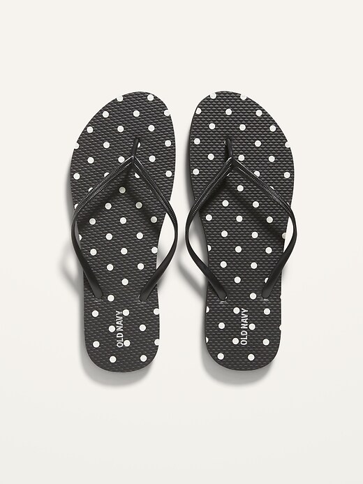 View large product image 1 of 1. Patterned Flip-Flops For Women