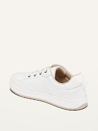View large product image 3 of 3. Nylon/Faux-Suede Elastic-Lace Sneakers For Boys