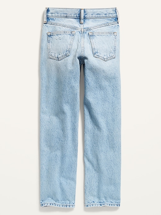View large product image 2 of 2. Gender-Neutral Non-Stretch Ollie Loose-Fit Jeans For Kids