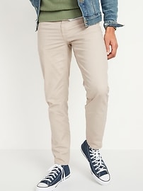 Image number 1 showing, Wow Athletic Taper Non-Stretch Five-Pocket Pants