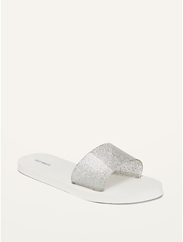 old navy neon jelly sandals