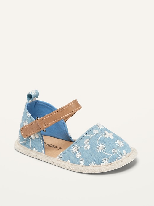 View large product image 1 of 1. Ankle-Strap Espadrilles for Baby