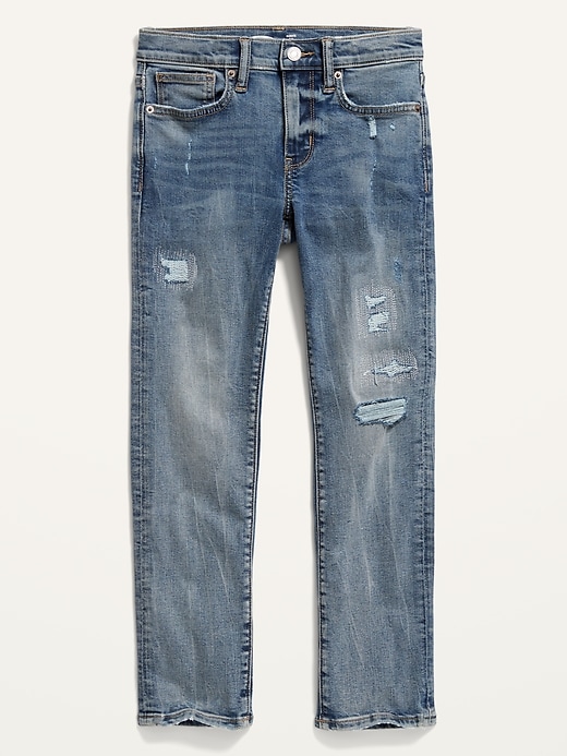 Old Navy Slim 360° Stretch Built-In Flex Max Jeans for Boys. 1