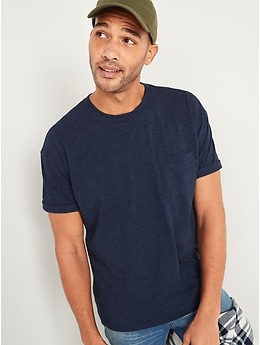 Oversized Heavyweight Pocket T-Shirt for Men | Old Navy