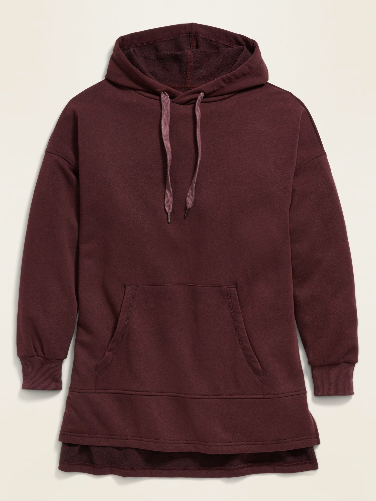 Oversized French Terry Pullover Hoodie for Women Old Navy