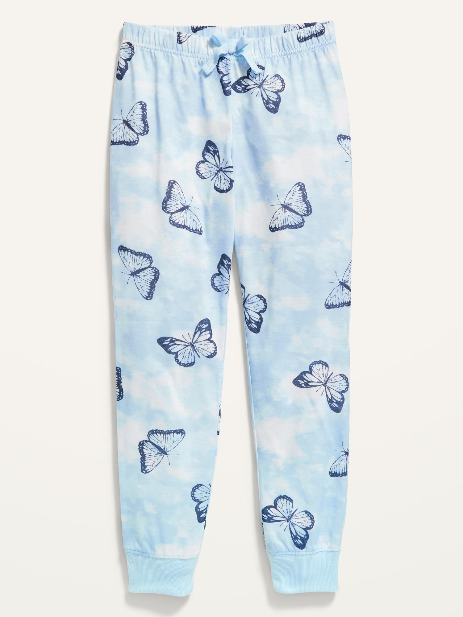 Printed Jersey Pajama Joggers for Girls