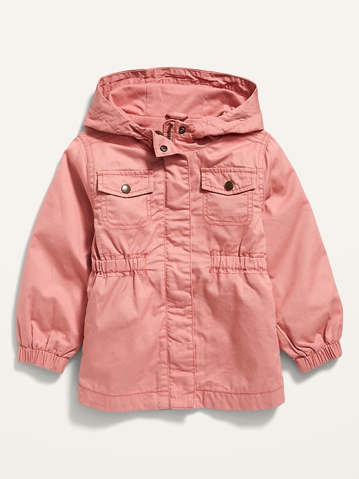 View large product image 1 of 2. Hooded Scout Jacket for Toddler Girls