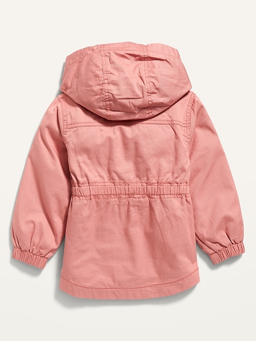 View large product image 2 of 2. Hooded Scout Jacket for Toddler Girls