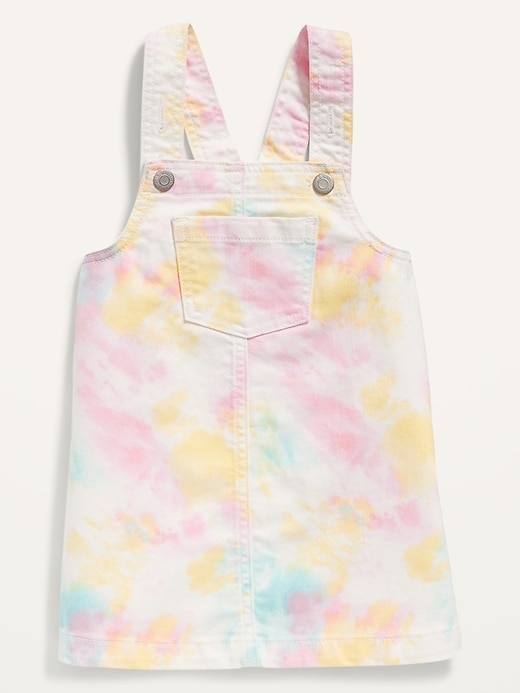 View large product image 1 of 2. Tie-Dye Jean Shift Skirtall for Toddler Girls