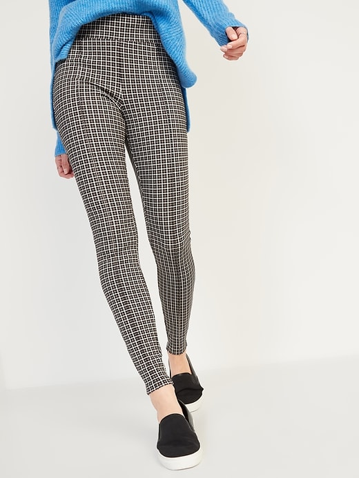 old navy stevie plaid pants