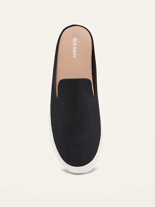 Image number 2 showing, Water-Repellent Canvas Mule Sneakers