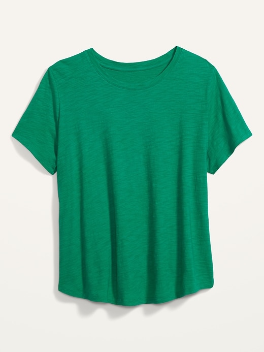 Image number 4 showing, EveryWear Garment-Dyed Plus-Size Crew-Neck Tee