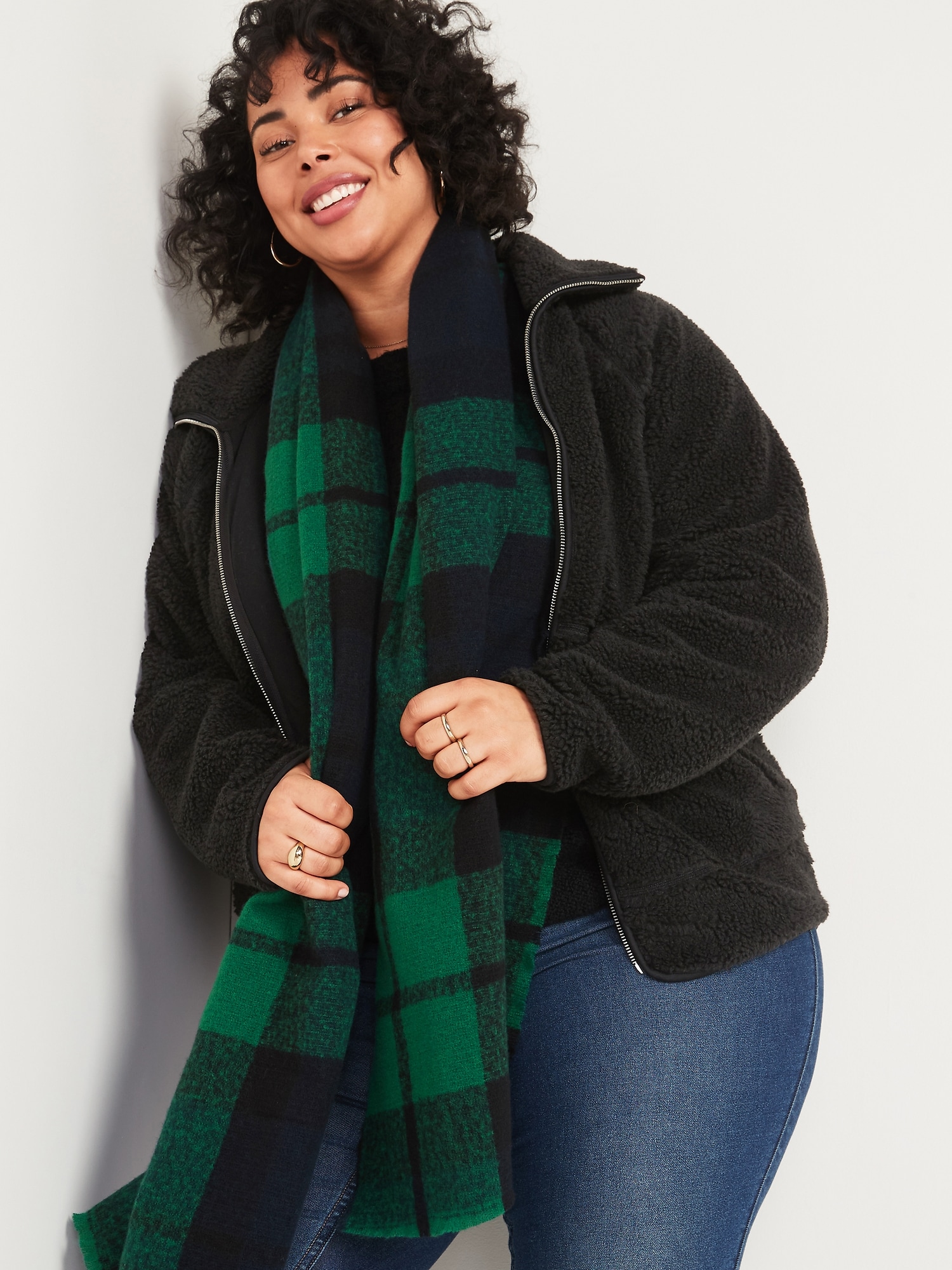 Soft-Brushed Flannel Scarf for Women | Old Navy