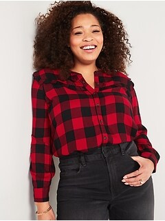 old navy ruffle sleeve top