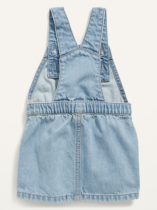 Light-Wash Jean Skirtall for Baby | Old Navy