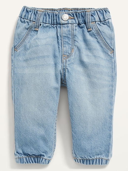 Unisex Soft Pull-On Jean Joggers for Baby | Old Navy