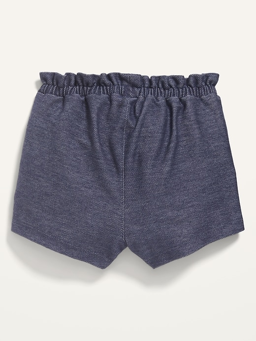 View large product image 2 of 2. French Terry Pull-On Shorts for Baby