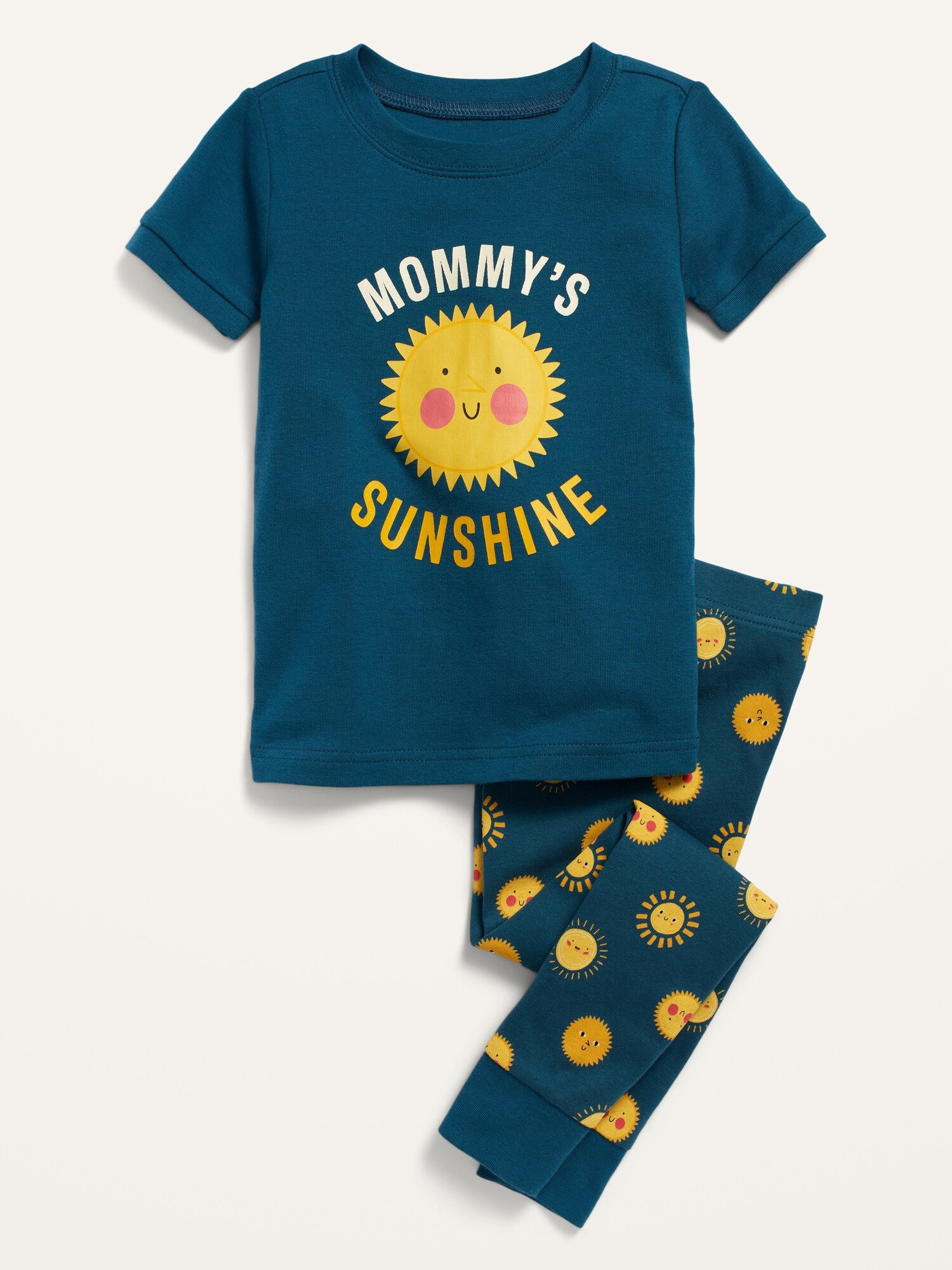 Unisex ShortSleeve Pajama Set for Toddler & Baby Old Navy