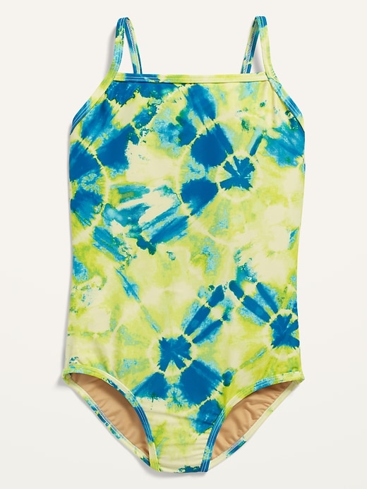 Old Navy SquareNeck OnePiece Swimsuit for Girls 674975002000