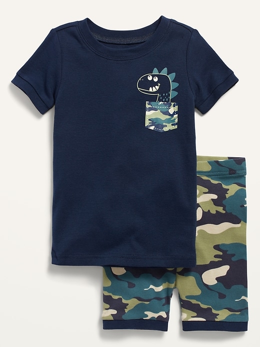 View large product image 1 of 1. Unisex Pajama Set for Toddler & Baby